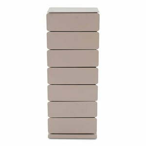 Szürkésbarna fém komód 37x99x26 cm Joey – Spinder Design kép