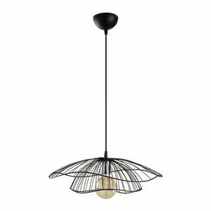 Fekete függőlámpa fém búrával ø 50 cm Farac – Opviq lights kép