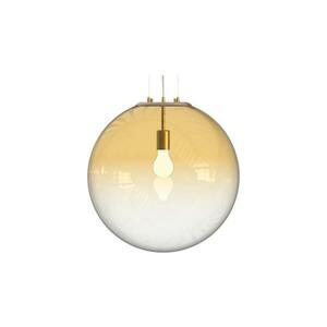 Ideal Lux - Csillár zsinóron MAPA 1xE27/42W/230V átm. 50 cm arany/füstös 346571 kép