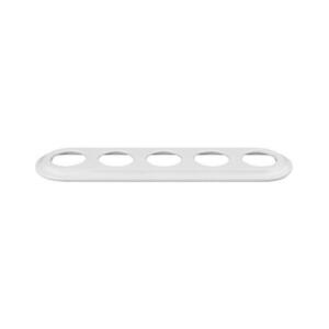 Bohemia-Design - retro stílusú porcelán képkeret, öt részes, fehér K1-R465-W kép