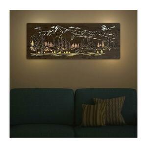 Li-Go 23524/DUB2 - LED dimmelhető fali dekoráció LED/24W/230V 130x50 cm tölgy 23524/DUB2 kép