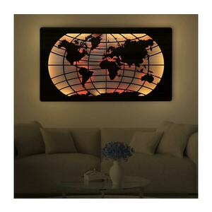 Li-Go 4709/DUB2 - LED RGBW fali dekorációs lámpa LED/24W/230V 125x74 cm tölgy + távirányító 4709/DUB2 kép