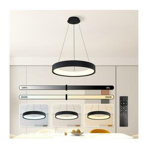 BRILAGI - dimmelhető LED függőlámpa kábelen FALCON MODERN LED/54W/230V 60 cm fekete + távirányító BRI505 kép