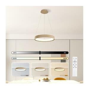 BRILAGI - Dimmelhető LED függőlámpa kábelen FALCON MODERN LED/30W/230V 40 cm bézs + távirányító BRI504 kép