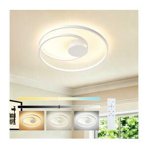 BRILAGI - dimmelhető LED mennyezeti lámpa TWISTER LED/48W/230V, Ø 50 cm, fehér + távirányító BRI489 kép