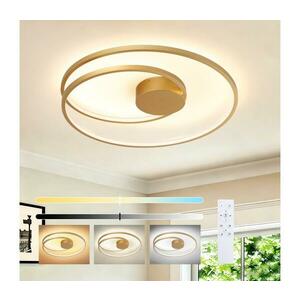 BRILAGI - LED dimmelhető mennyezeti lámpa TWISTER LED/75W/230V, átm. 70 cm, arany, távirányítóval BRI495 kép