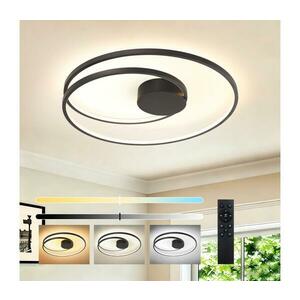 BRILAGI - LED dimmelhető mennyezeti lámpa TWISTER LED/75W/230V Ø 70 cm fekete + távirányító BRI490 kép