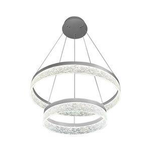LED GALA függőlámpa kábelen 54W/230V, Ø 60 cm, ezüst ML2243 kép