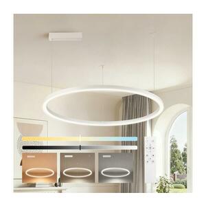 BRILAGI - PORTOFINO LED dimmelhető kábeles csillár LED/60W/230V, átmérő 80 cm, fehér + távirányító BRI508 kép