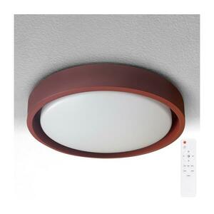 BRILAGI - fényerőszabályozható LED lámpatest MATTEO LED/48W/230V 3000-6500K átmérő 41 cm piros + távirányítóval WO800-OEM31-40 kép