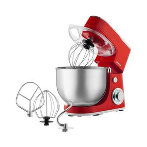 Sencor - Konyhai robotgép rozsdamentes acél keverőtállal 1300W/230V piros 41020669 kép