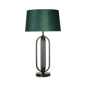 Searchlight EU91101EM - Asztali lámpa CHIC 1xE27/60W/230V zöld EU91101EM kép