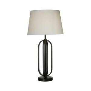 Searchlight EU91101WH - CHIC asztali lámpa 1xE27/60W/230V, fehér EU91101WH kép
