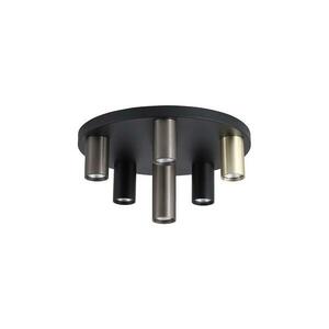 Searchlight 50570-6BK - Mennyezeti lámpatest TUBES 6xGU10/10W/230V, Ø 40 cm 50570-6BK kép