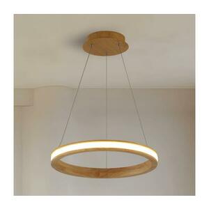 Brilagi - zsinóros LED függeszték UMEA WOOD LED/30W/230V átm. 40 cm fa BRI446 kép