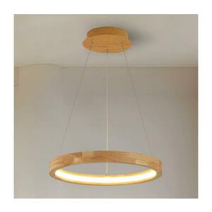 BRILAGI - UMEA WOOD LED csillár kábelen LED/30W/230V átmérő 40 cm fa BRI447 kép