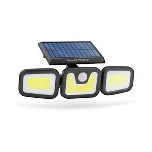 LED Napelemes reflektor érzékelővel 3xLED/3, 3W/5V IP65 55284 kép