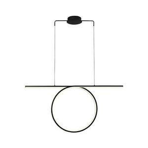 LED csillár kábelen ODETTA LED/42W/230V 4000K fekete 334022 kép