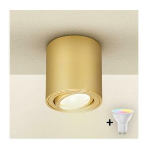 BRILAGI - LED RGBW dimmelhető beépíthető spotlámpa MIA 1xGU10/4, 8W/230V 84x80 mm arany BG1033+AI2382 kép