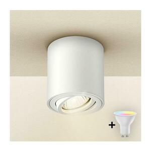 BRILAGI - LED RGBW dimmelhető spotlámpa MIA 1xGU10/4, 8W/230V 84x80 mm fehér BG0591+AI2382 kép