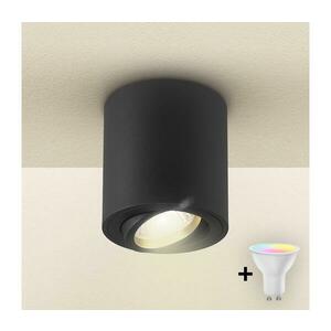 BRILAGI - LED RGBW dimmelhető spotlámpa MIA 1xGU10/4, 8W/230V 84x80 mm fekete BG0590+AI2382 kép