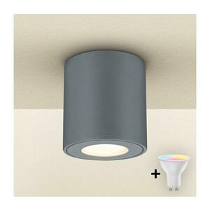 BRILAGI - LED RGBW dimmelhető kültéri lámpa MIA 1xGU10/4, 8W/230V 84x80 mm antracit IP54 BG1035+AI2382 kép