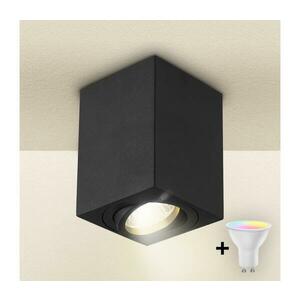 BRILAGI - LED RGBW dimmelhető spotlámpa MIA 1xGU10/4, 8W/230V 100x80 mm fekete BG0596+AI2382 kép