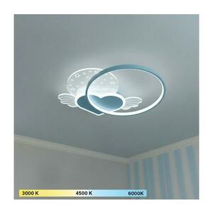 BRILAGI - LED gyermek mennyezeti lámpa LOVE LED/48W/230V 3000/4500/6000K kék BR1909-2 kép