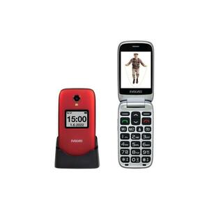 Evolveo - EasyPhone FS kihajtható mobiltelefon időseknek 2.8" piros EP-771-FSR kép