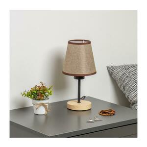 BRILAGI - Asztali lámpa NUBILA WOOD 1xE27/25W/230V tölgy/barna BG1567+BG1570 kép