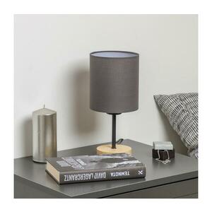 BRILAGI - Asztali lámpa NUBILA WOOD 1xE27/25W/230V tölgy/antracit BG1567+BG1574 kép