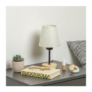 BRILAGI - Asztali lámpa NUBILA WOOD 1xE27/25W/230V tölgy/krémes BG1567+BG1572 kép