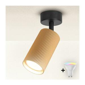 BRILAGI - LED RGBW dimmelhető spotlámpa SELE MODERN 1xGU10/4, 8W/230V arany BG2865+AI2382 kép