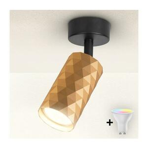 BRILAGI - LED RGBW dimmelhető spotlámpa SELE DIAMANT 1xGU10/4, 8W/230V arany BG2852+AI2382 kép
