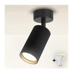 BRILAGI - LED RGBW dimmelhető spotlámpa SELE MODERN 1xGU10/4, 8W/230V fekete BG2863+AI2382 kép