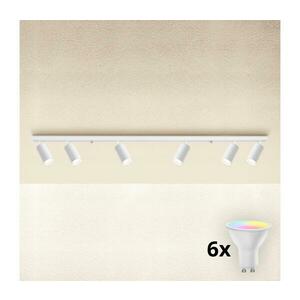 BRILAGI - LED RGBW dimmelhető spotlámpa SELE MODERN 6xGU10/6, 5W/230V Wi-Fi fehér BG2875+AI2320 kép
