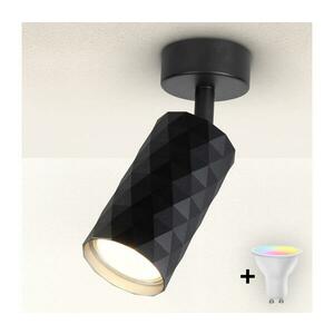 BRILAGI - LED RGBW dimmelhető spotlámpa SELE DIAMANT 1xGU10/4, 8W/230V fekete BG2850+AI2382 kép