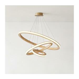 BRILAGI - LED csillár kábelen UMEA WOOD LED/45W/230V, átmérő 60 cm, fa BRI448 kép