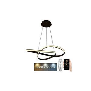 BRILAGI - LED Dimmelhető csillár zsinóron COSMOWAVE LED/70W/230V 3000-6500K barna + távirányító BG-J4331/BR kép
