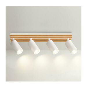 BRILAGI - SELE WOOD ACOUSTIC 4xGU10/30W/230V spotlámpa, fehér/fa WO-OEM-25CF-B04-WHT kép