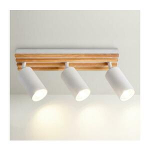 BRILAGI - Spotlámpa SELE WOOD ACOUSTIC 3xGU10/30W/230V fehér/fa WO-OEM-25CF-B03-WHT kép