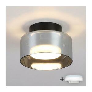 BRILAGI - Süllyesztett mennyezeti lámpatest AURA LUX 1xGX53/30W/230V átm. 13 cm fekete/füstszínű WO-OEM-CF-02-BK kép