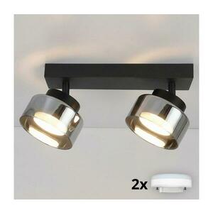 BRILAGI - Mennyezeti spotlámpa AURA LUX 2xGX53/30W/230V fekete/füstszínű WO-OEM-CF-07-BK kép