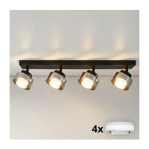 BRILAGI - AURA LUX 4xGX53/30W/230V spotlámpa, fekete/füstszínű WO-OEM-CF-09-BK kép