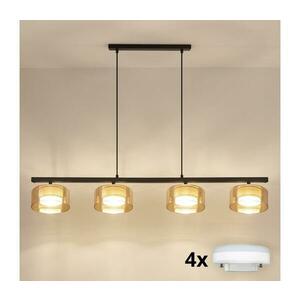 BRILAGI - AURA LUX kábeles csillár 4xGX53/30W/230V fekete/arany WO-OEM-CF-20-GLD kép