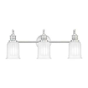 Elstead Quoizel QZ-SWELL3-PC-BATH-LED SWELL fürdőszobai fali lámpa, 3x G9/3W/230V, IP44, króm QZ-SWELL3-PC-BATH kép