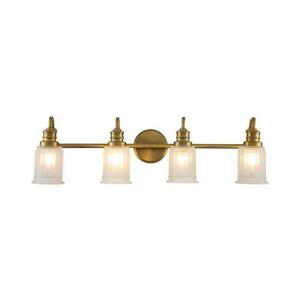 Elstead Quoizel QZ-SWELL4-BB-BATH-LED Fürdőszobai fali lámpatest SWELL 4xG9/3W/230V IP44 arany QZ-SWELL4-BB-BATH kép
