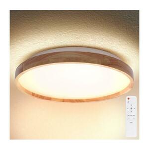 BRILAGI - LED dimmelhető lámpatest ALSON LED/72W/230V 3000-6500K, tölgy, Ø 78 cm + távirányító WO800-OEM8-80 kép