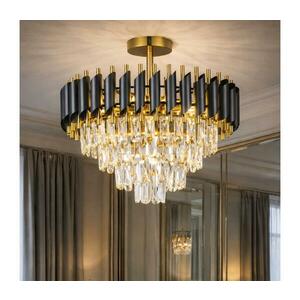 BRILAGI - Felületre szerelt csillár ECLIPSE 7xE14/10W/230V Ø 48 cm fekete/arany BG72455 kép