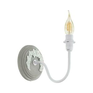Eglo 33005 - Fali lámpa 1xE14/40W/230V fehér/szürke 33005 kép